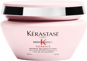 KERASTASE Genesis Hair Mask | Anti-Breakage & Strengthening For Weak or Damaged Hair | Nourishes, Detangles, and Hydrates Hair | For Weakened Hair | Masque Reconstituant | 6.8 Fl Oz